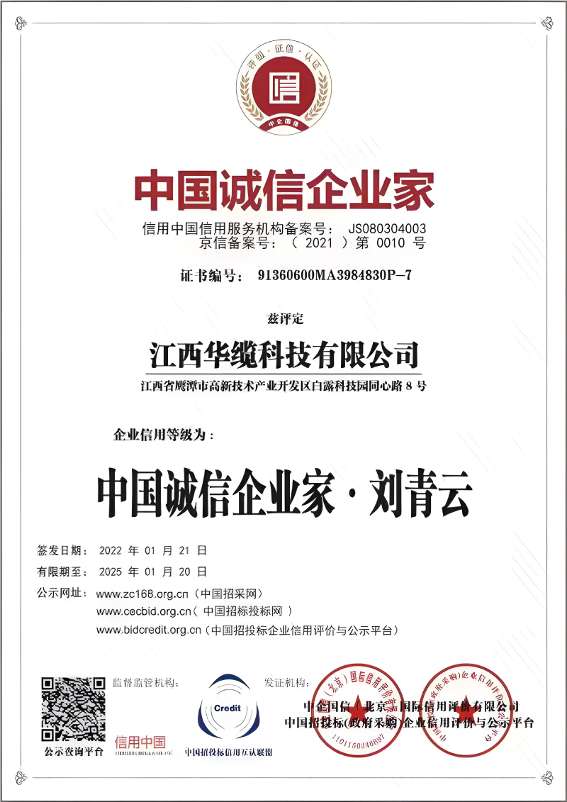 中國誠信企業家